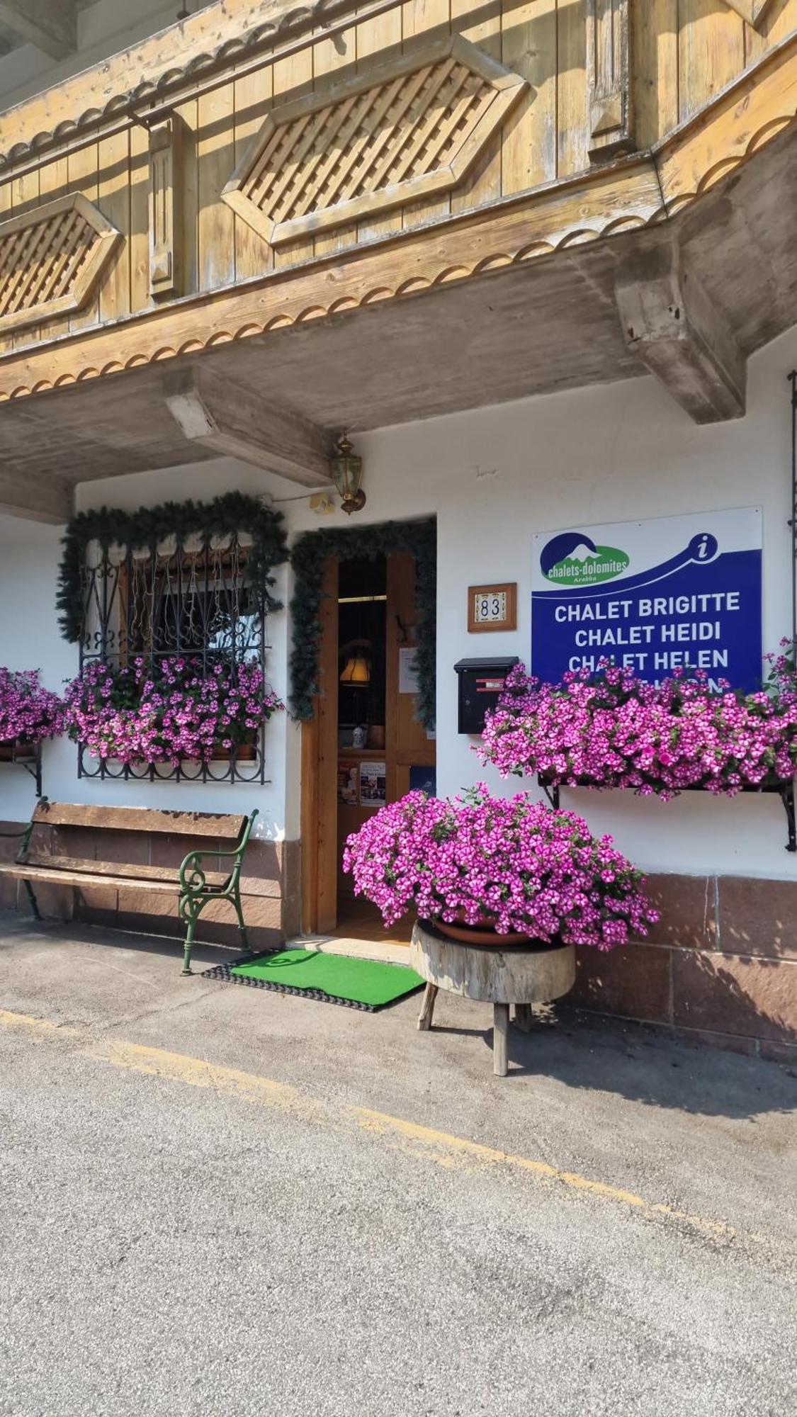 Chalet Brigitte B&B Arabba Kültér fotó