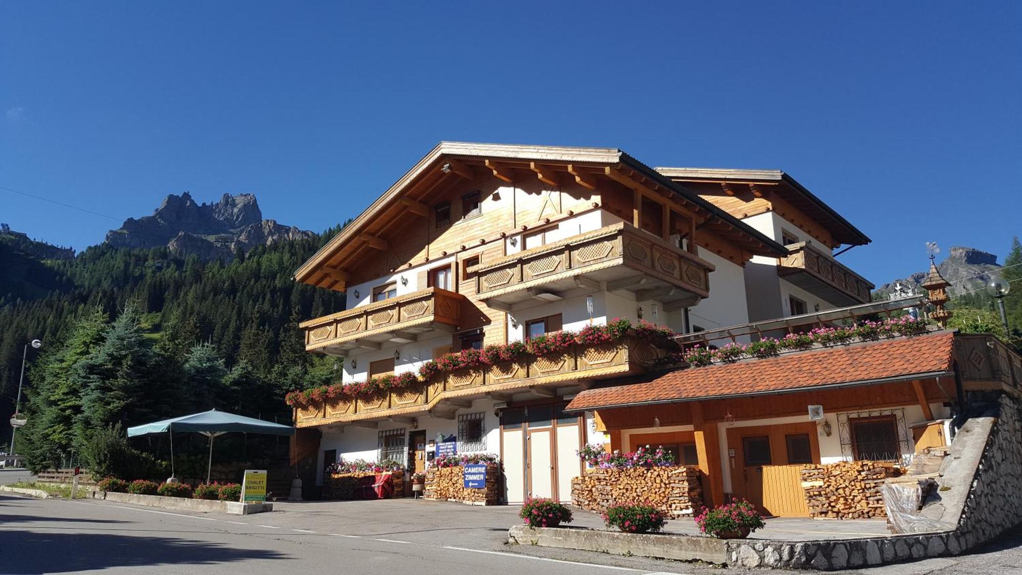 Chalet Brigitte B&B Arabba Kültér fotó
